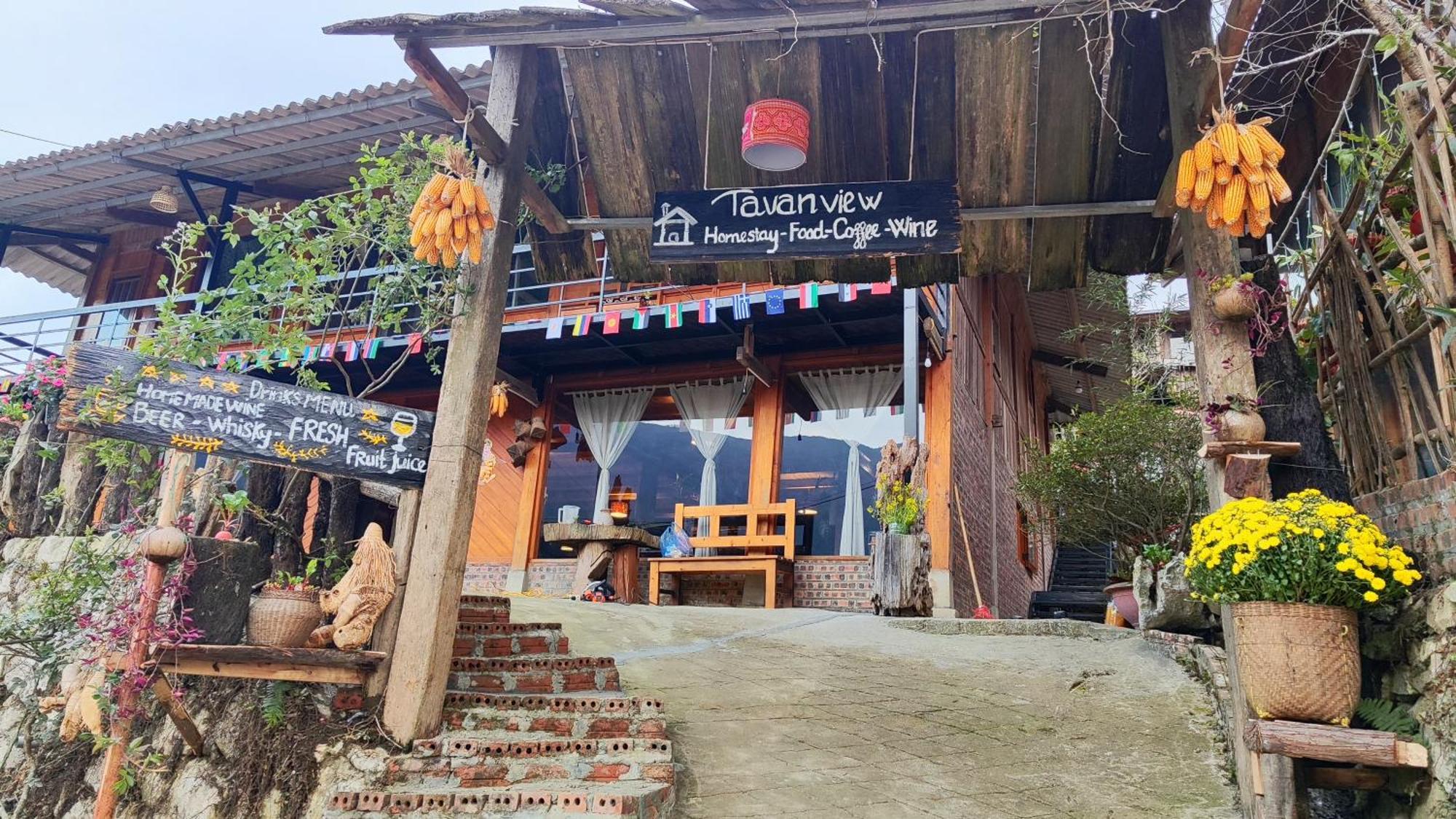 Tavan View Homestay Sapa Bagian luar foto